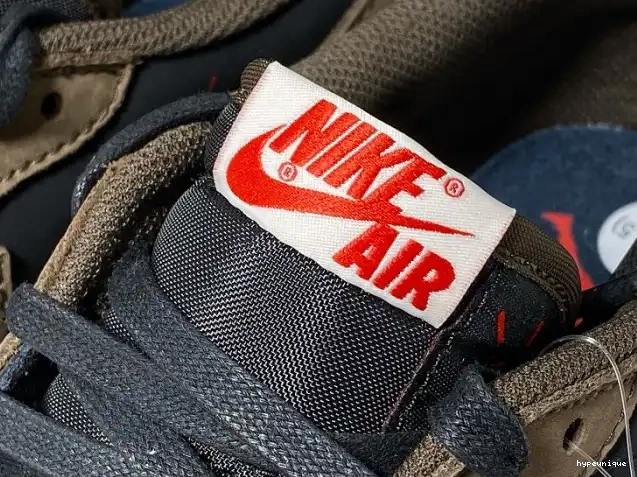HYPE x Air OG Travis Low Mocha SP Jordan Scott 1 Dark CQ4277-001 0623